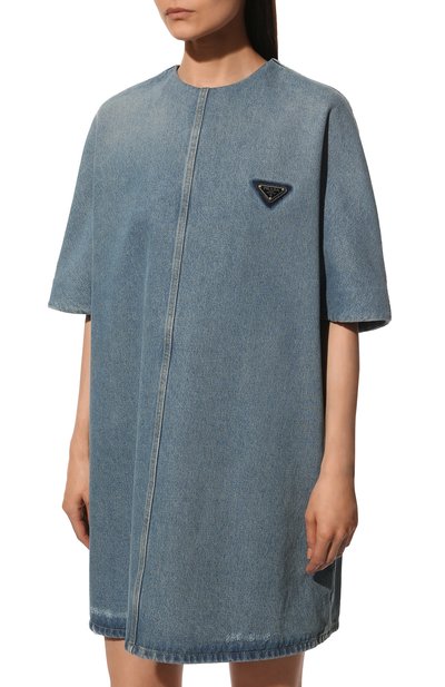 Джинсовое платье PRADA, арт. GFA121-1ZAB-F0008-212, фото 3