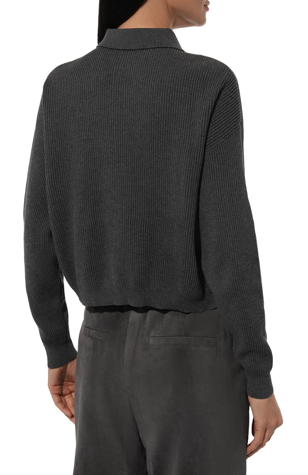 Хлопковое поло BRUNELLO CUCINELLI, арт. M19194705P, фото 4