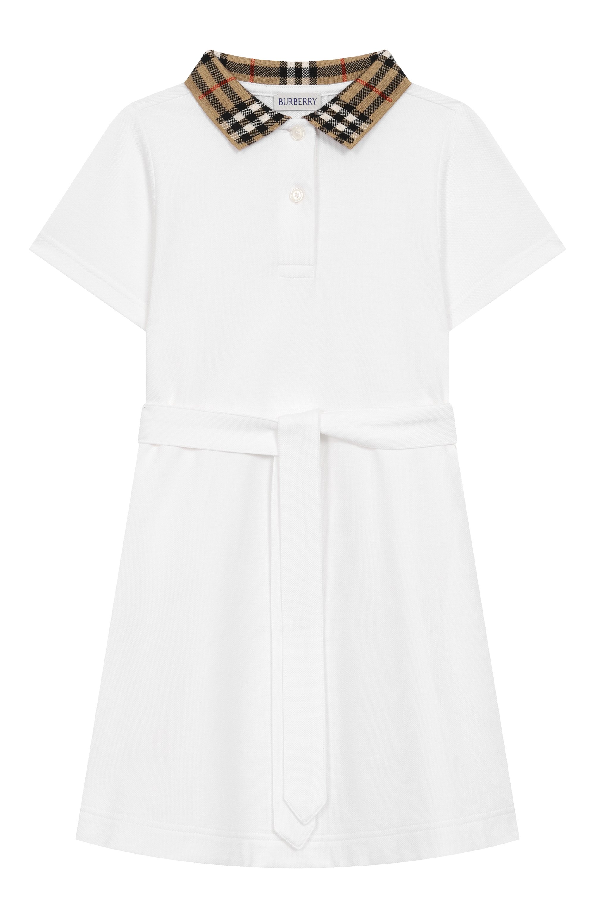 Хлопковое платье BURBERRY, арт. 8105586, фото 1