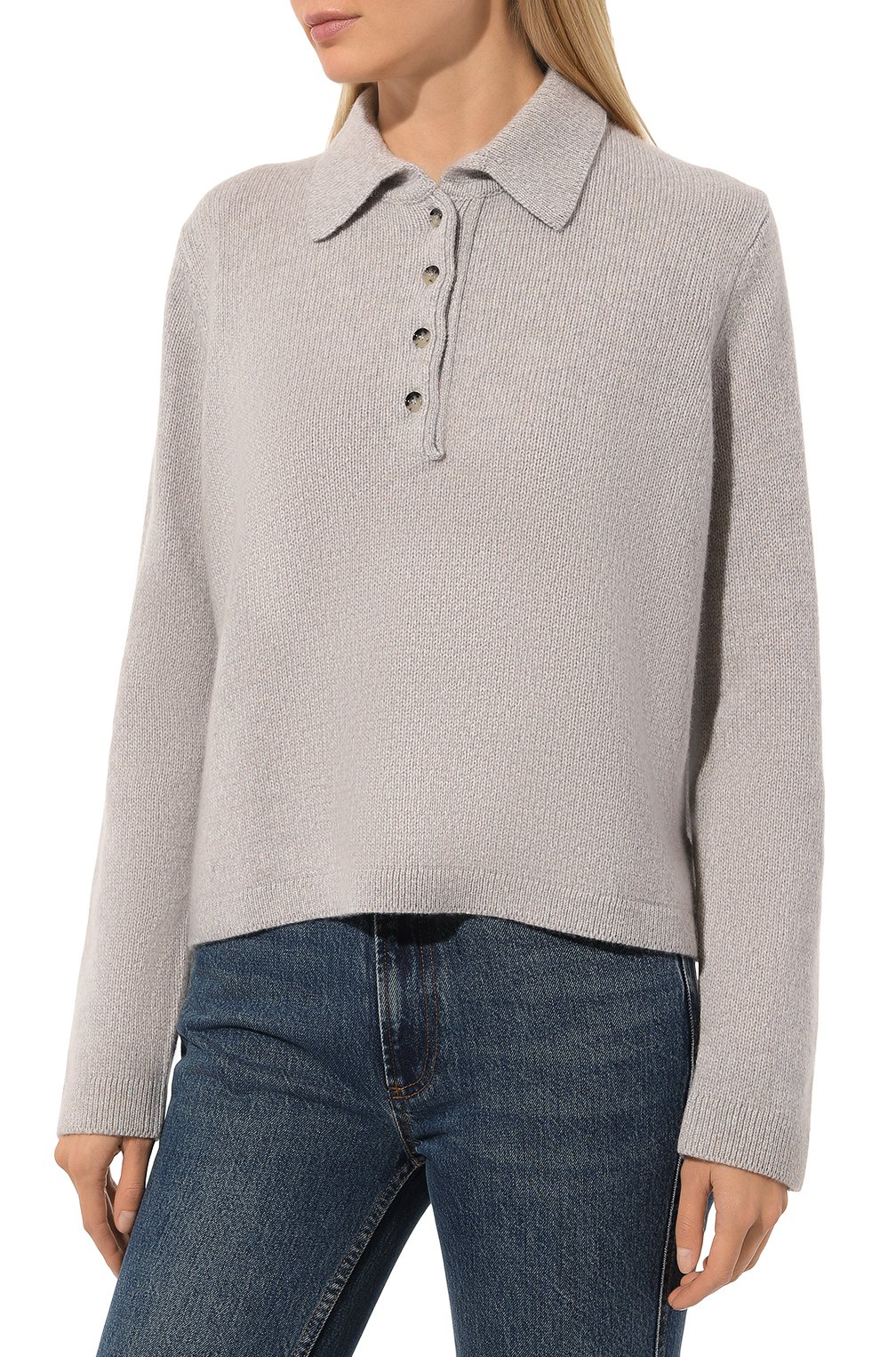 Кашемировое поло ALLUDE, арт. 245/61003, фото 3