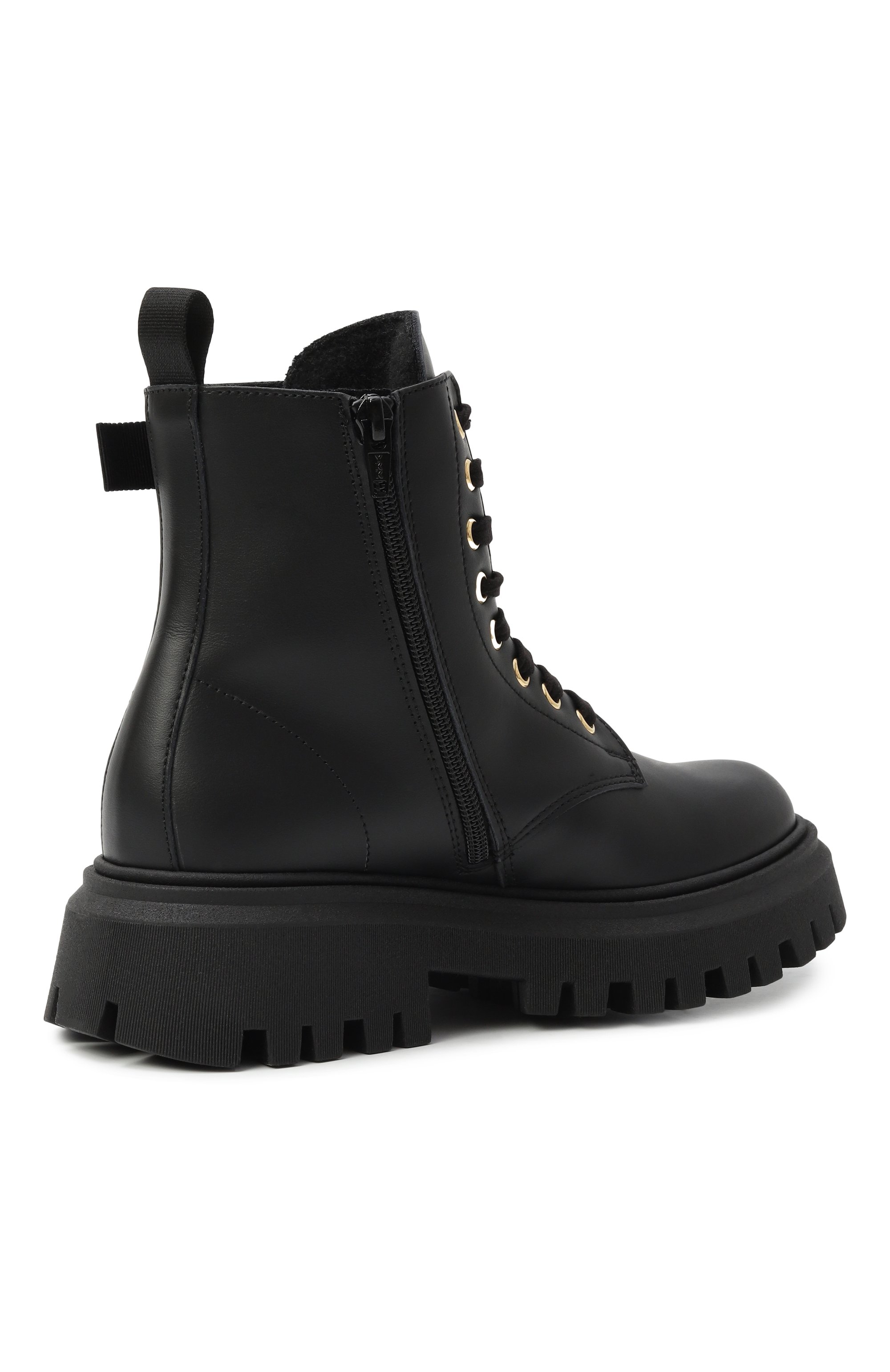 Кожаные ботинки MOSCHINO, арт. 81954/VAR3/36-40, фото 3