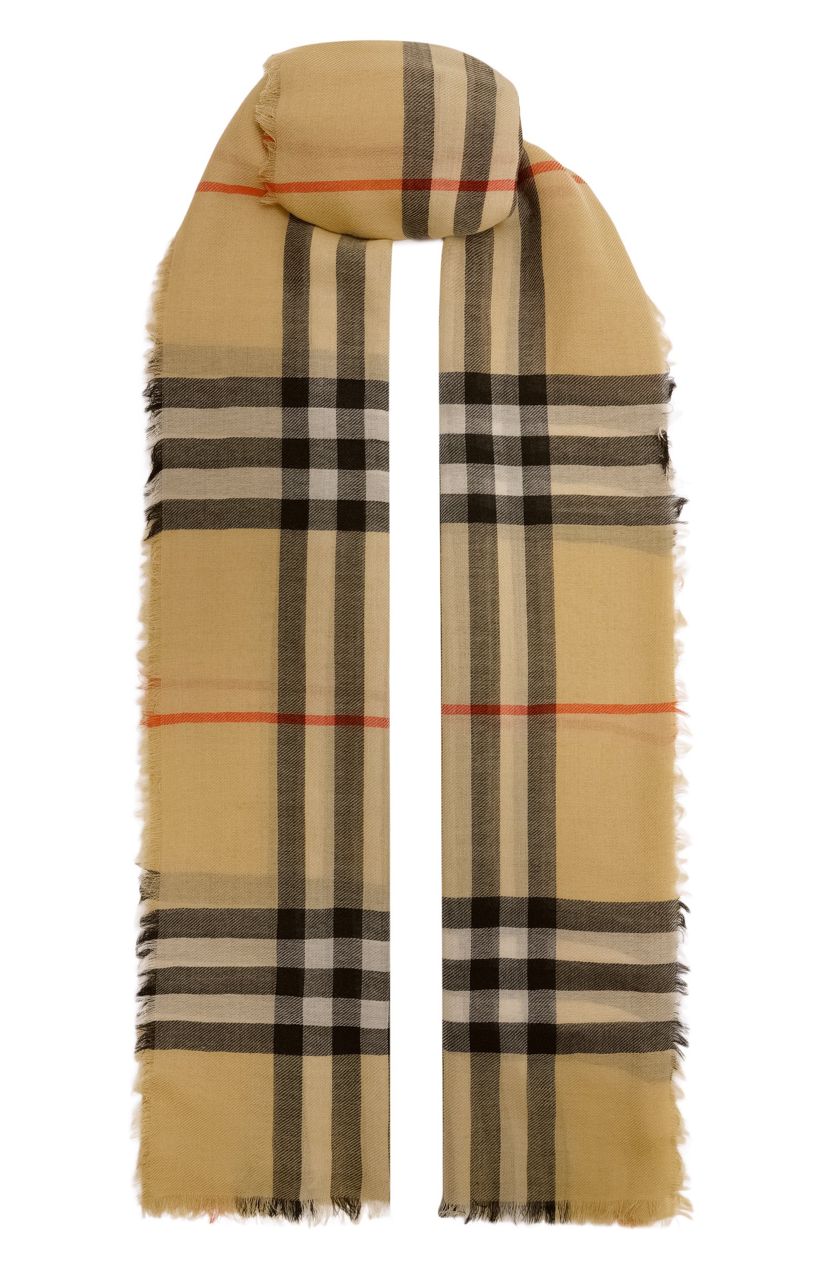 Шерстяной шарф BURBERRY,  арт. 8122127, фото 1