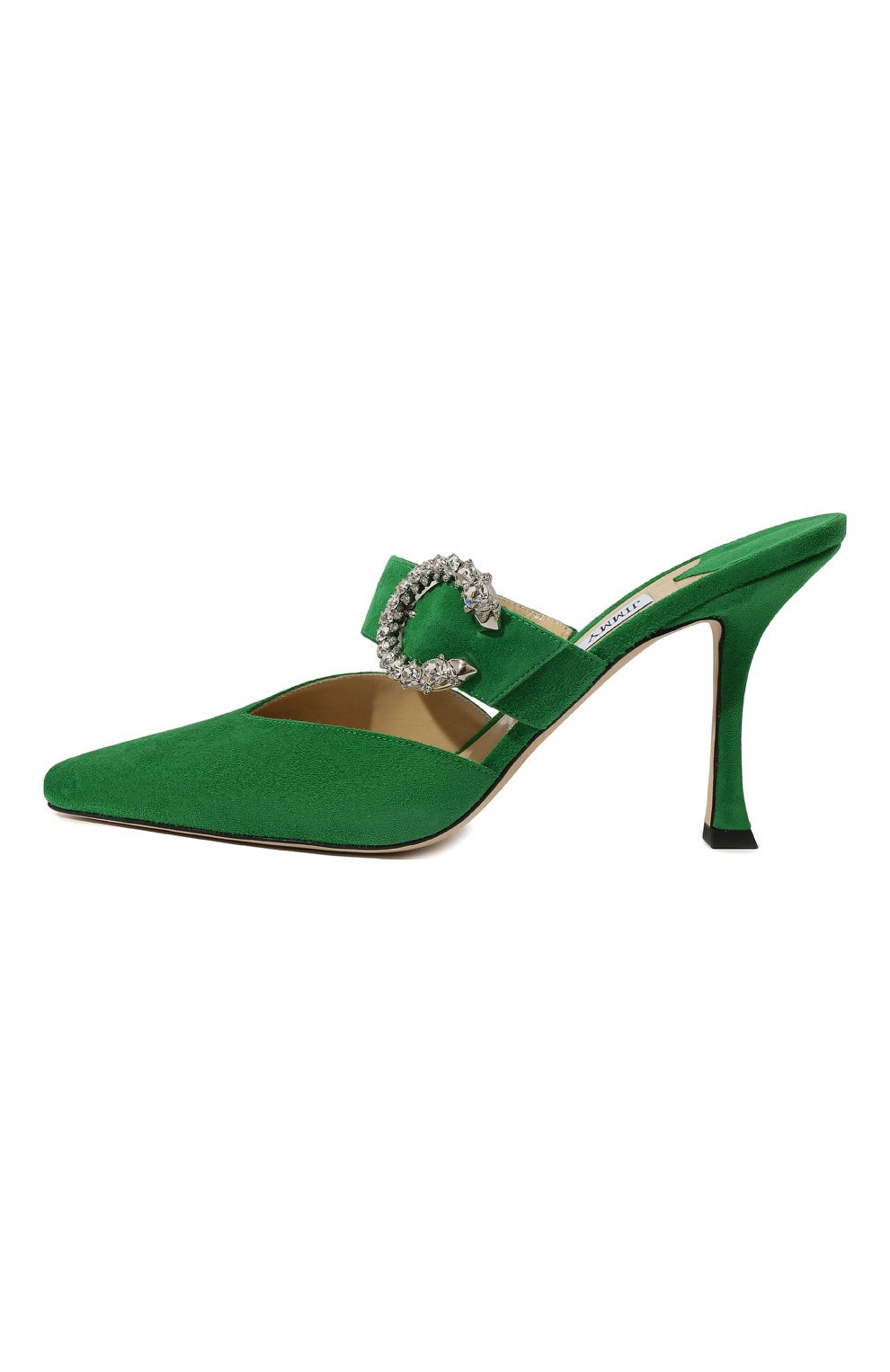 Замшевые мюли marta 90 JIMMY CHOO, арт. MARTA 90 UCB, фото 4