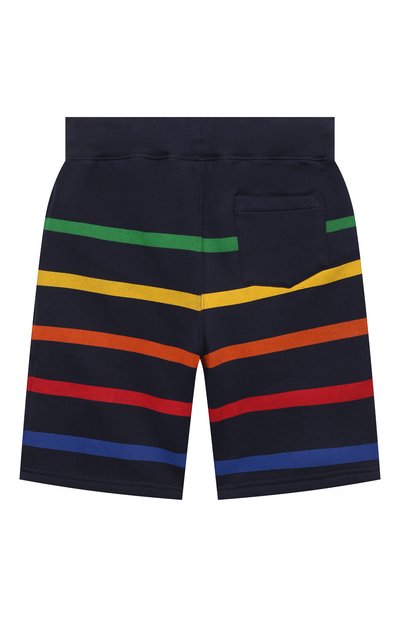 Хлопковые шорты POLO RALPH LAUREN темно-синего цвета по цене 8195 руб., арт. 323861042, фото 2 Хлопковые шорты POLO RALPH LAUREN, арт. 323861042, фото 2