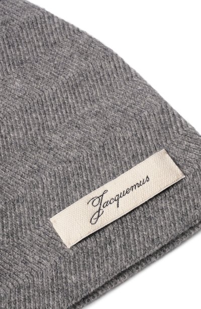 Шапка из шерсти и кашемира JACQUEMUS, арт. 26EACU00809/AK00286, фото 3
