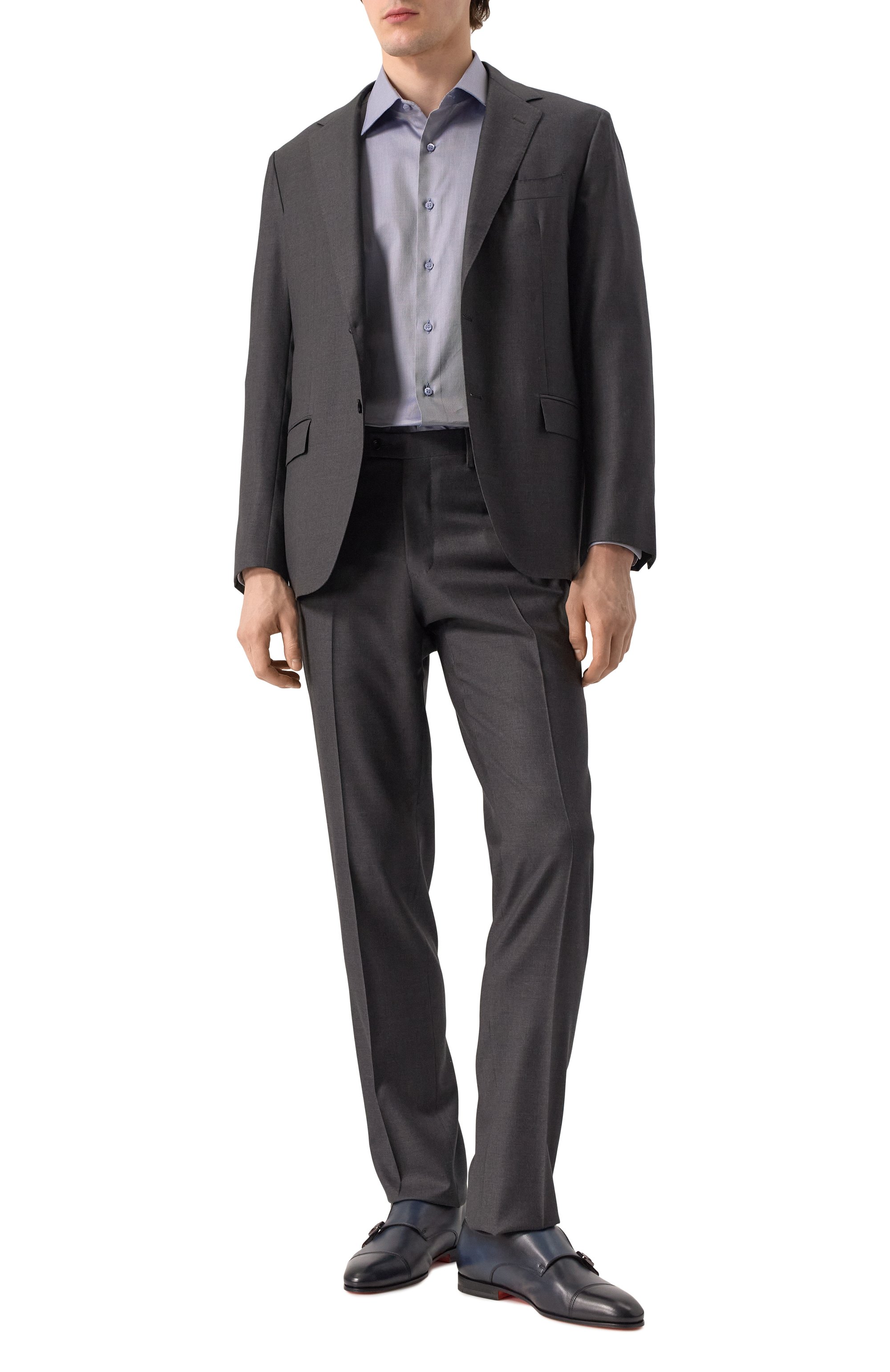 Хлопковая сорочка STEFANO RICCI, арт. MC007467/S2716, фото 2