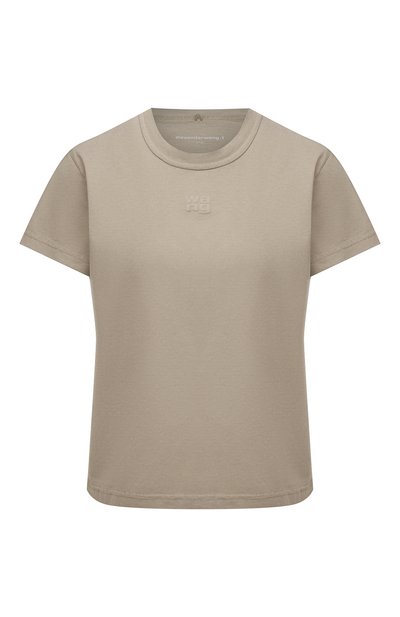 Женская хлопковая футболка ALEXANDERWANG.T, арт. 4CC3211256