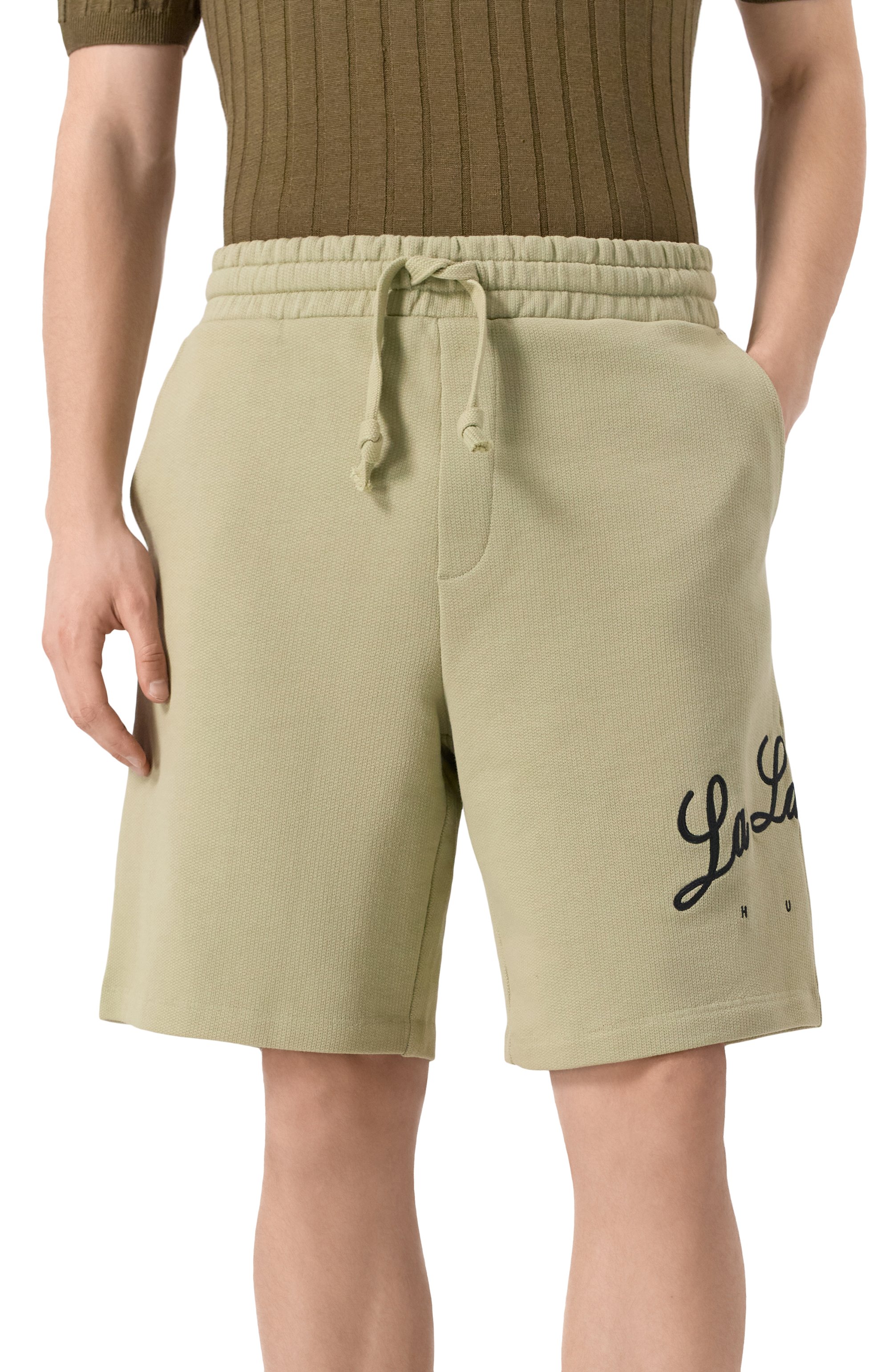 Хлопковые шорты HUGO, арт. 50539002, фото 3