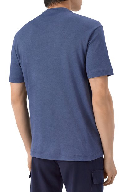 Футболка из хлопка и лиоцелла PAUL&SHARK, арт. 25411026, фото 4