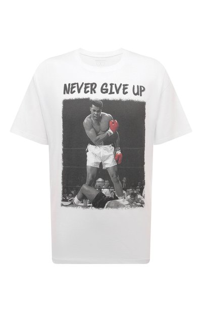 Мужская хлопковая футболка BISIBIGLIO, арт. ALI NEVER GIVE UP