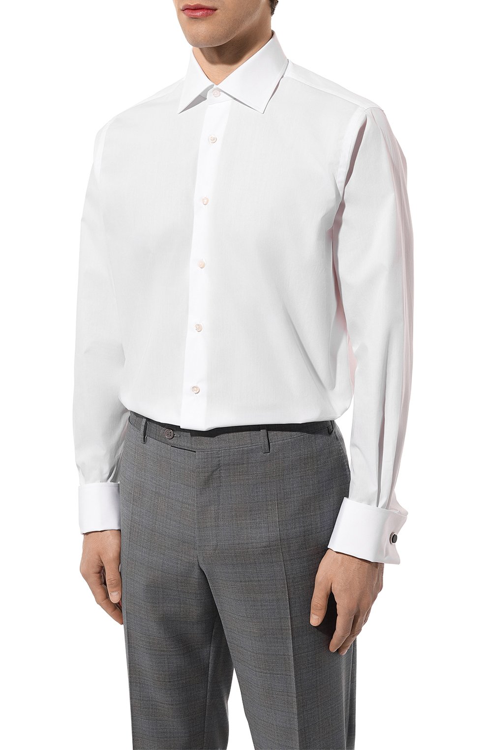 Хлопковая сорочка CANALI, арт. 7718P/GX02022, фото 4