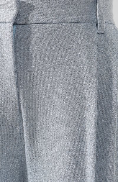 Брюки из вискозы M MISSONI голубого цвета по цене 46200 руб., арт. 2DI00113/2J001T, фото 5 Брюки из вискозы M MISSONI, арт. 2DI00113/2J001T, фото 5