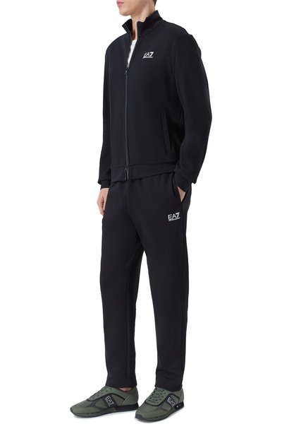 Мужской хлопковый спортивный костюм EA7, арт. 8NPV67/PJVTZ