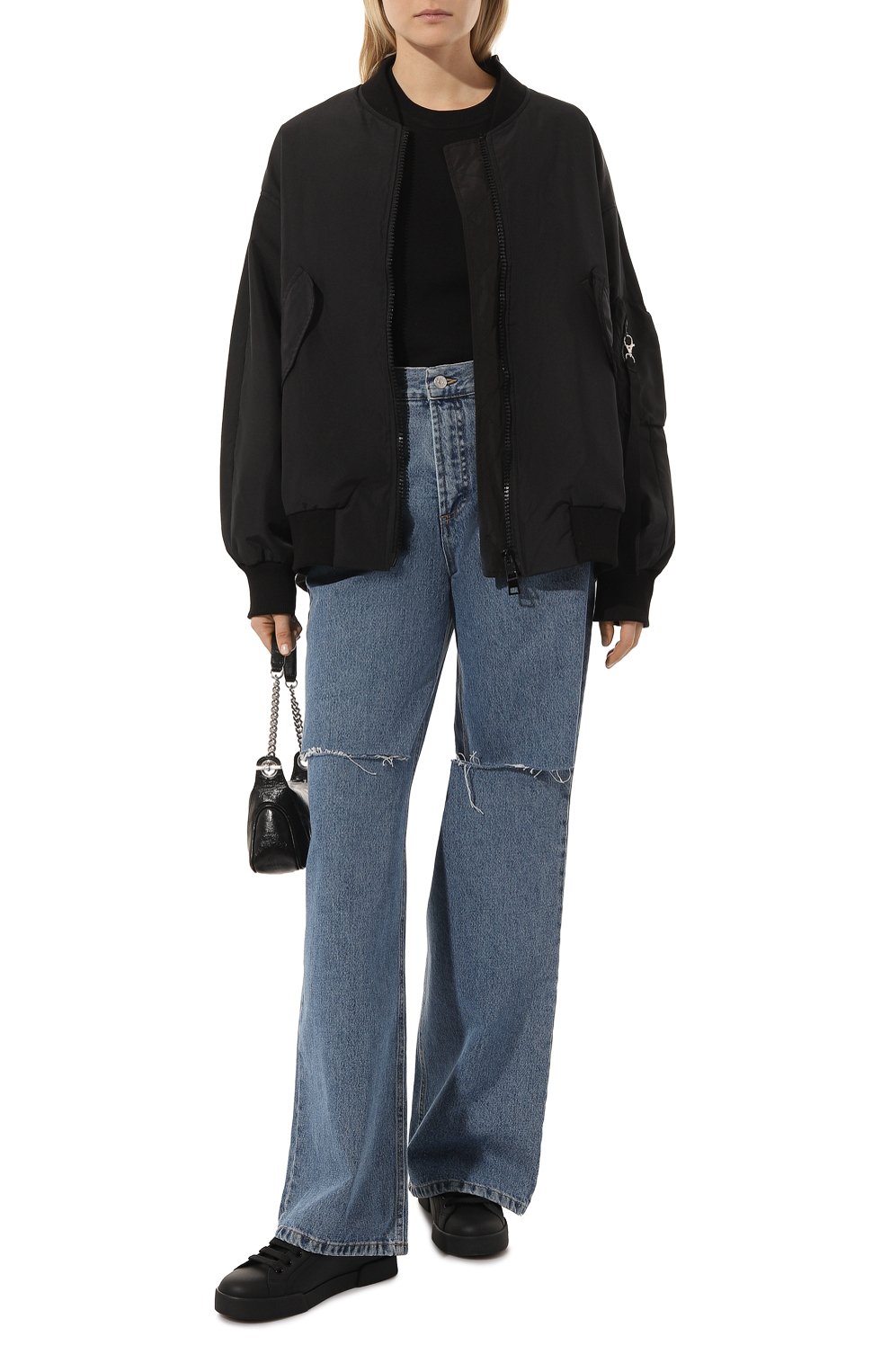 Кожаные кеды portofino DOLCE & GABBANA, арт. CK1545/AC330, фото 2