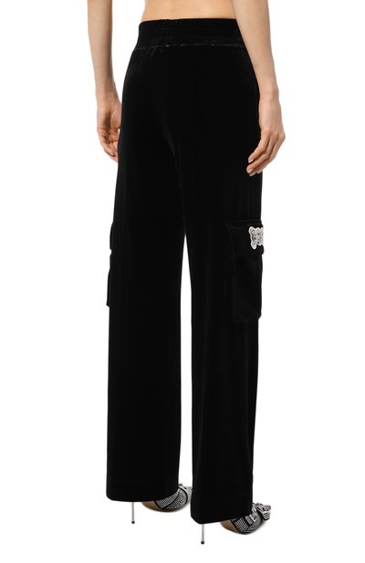 Брюки-карго OFF-WHITE черного цвета по цене 69550 руб., арт. 0WVI012F24FAB001, фото 4 Брюки-карго OFF-WHITE, арт. 0WVI012F24FAB001, фото 4
