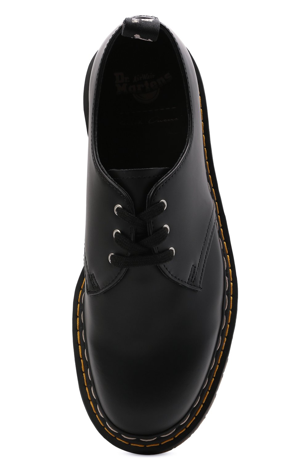 Кожаные дерби rick owens x dr. martens RICK OWENS, арт. DM21S6805/6001, фото 5