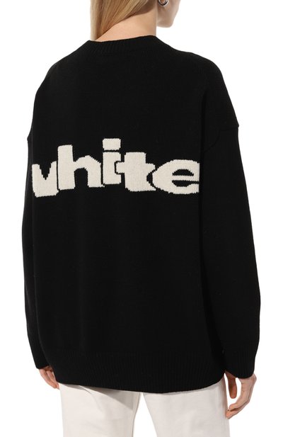Шерстяной свитер OFF-WHITE, арт. 0WHE106F24KNI001, фото 4