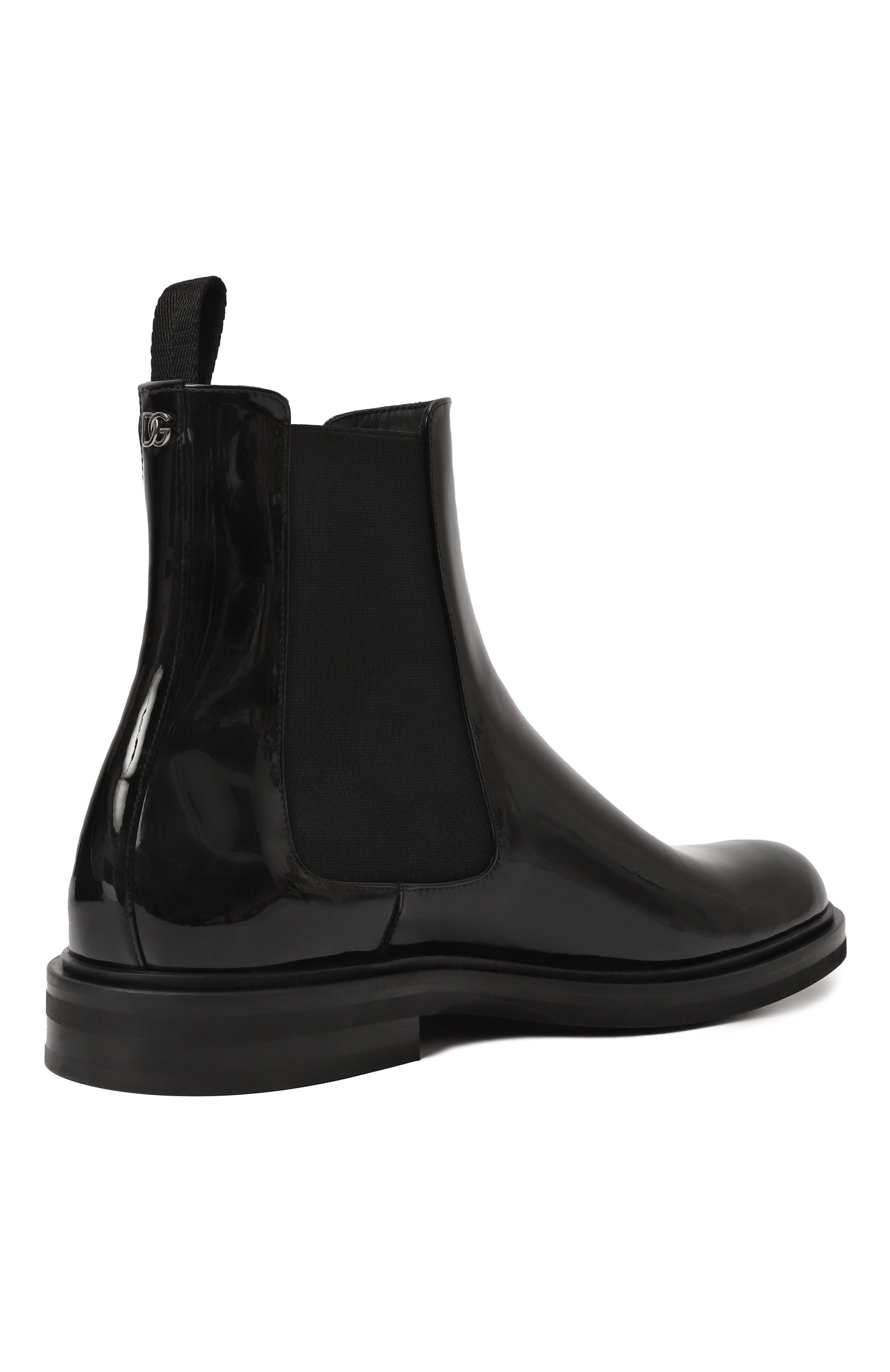 Кожаные челси altavilla DOLCE & GABBANA черного цвета по цене 72400 руб., арт. A60602/A1471, фото 5 Кожаные челси altavilla DOLCE & GABBANA, арт. A60602/A1471, фото 5