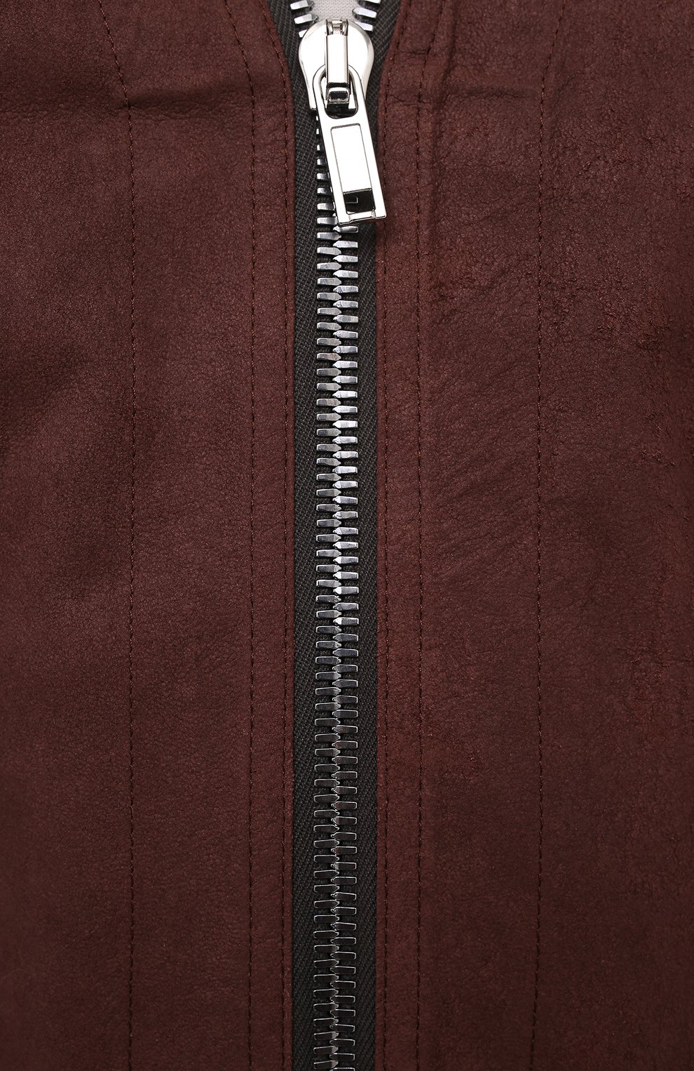 Кожаное пальто RICK OWENS коричневого цвета по цене 278000 руб., арт. RP21S3945/LBAB, фото 5 Кожаное пальто RICK OWENS, арт. RP21S3945/LBAB, фото 5