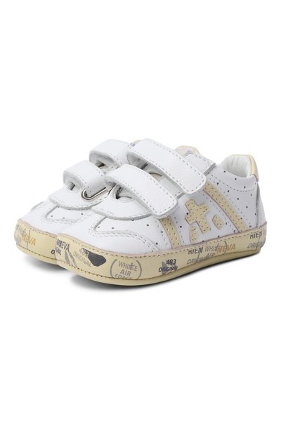 Кожаные пинетки lucy PREMIATA WILL BE, арт. 23CU0032-V/BABY V-LUCY V/16