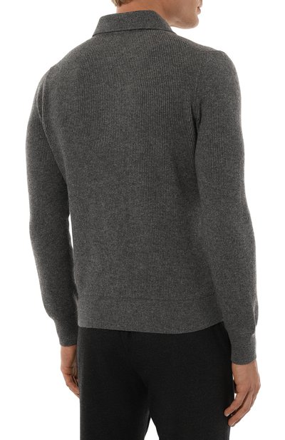 Поло из шерсти и кашемира GRAN SASSO, арт. 57161/19679, фото 4