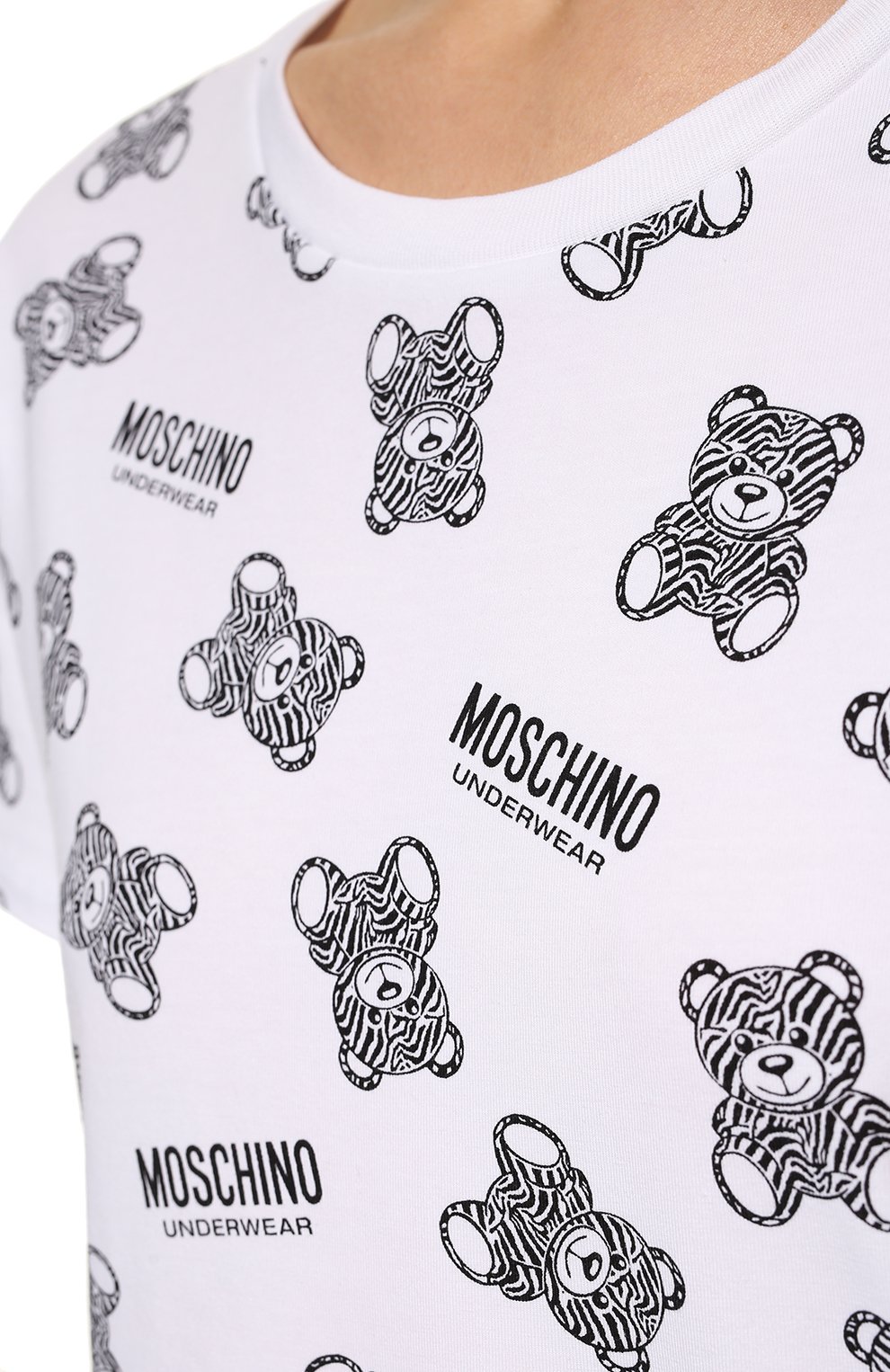 Хлопковая сорочка MOSCHINO, арт. A1922/9011, фото 5