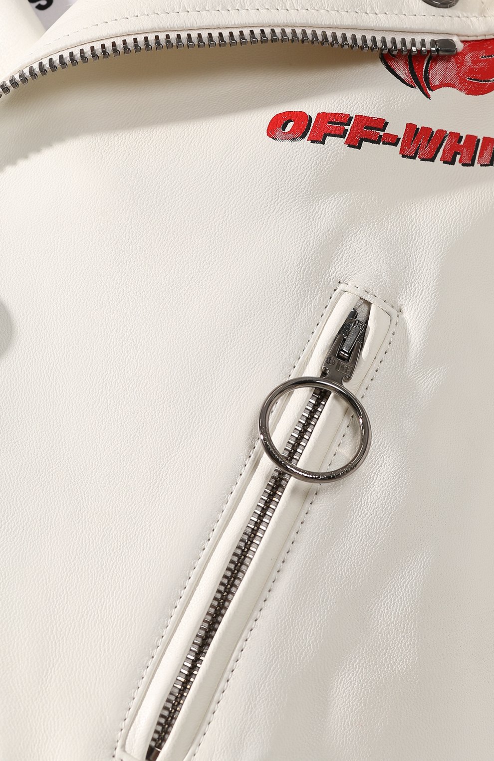 Кожаная куртка OFF-WHITE, арт. 0WJA019E19E900820288, фото 5