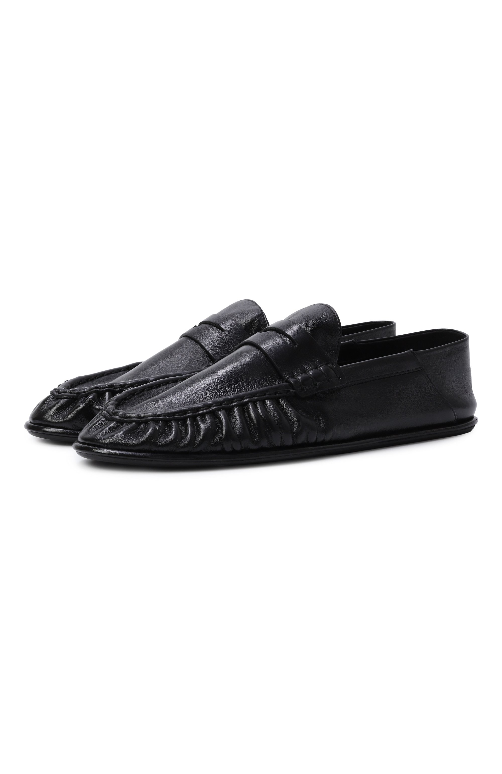 Кожаные пенни-лоферы SAINT LAURENT, арт. 800724/AA00K, фото 1
