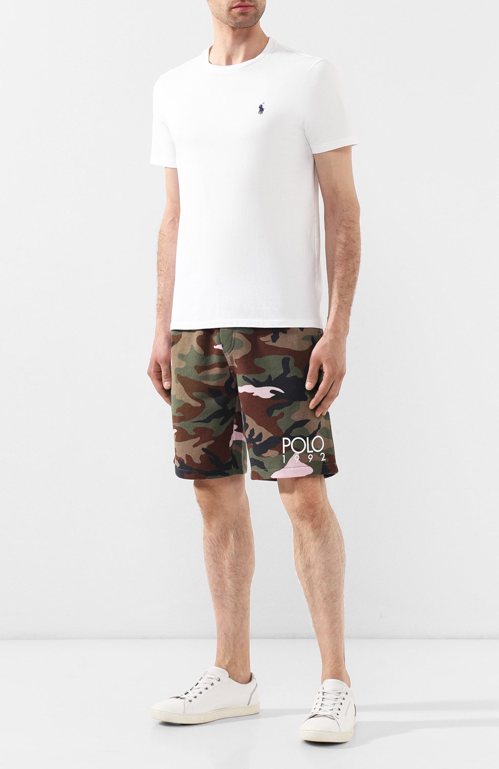 Хлопковая футболка POLO RALPH LAUREN, арт. 710680785, фото 2