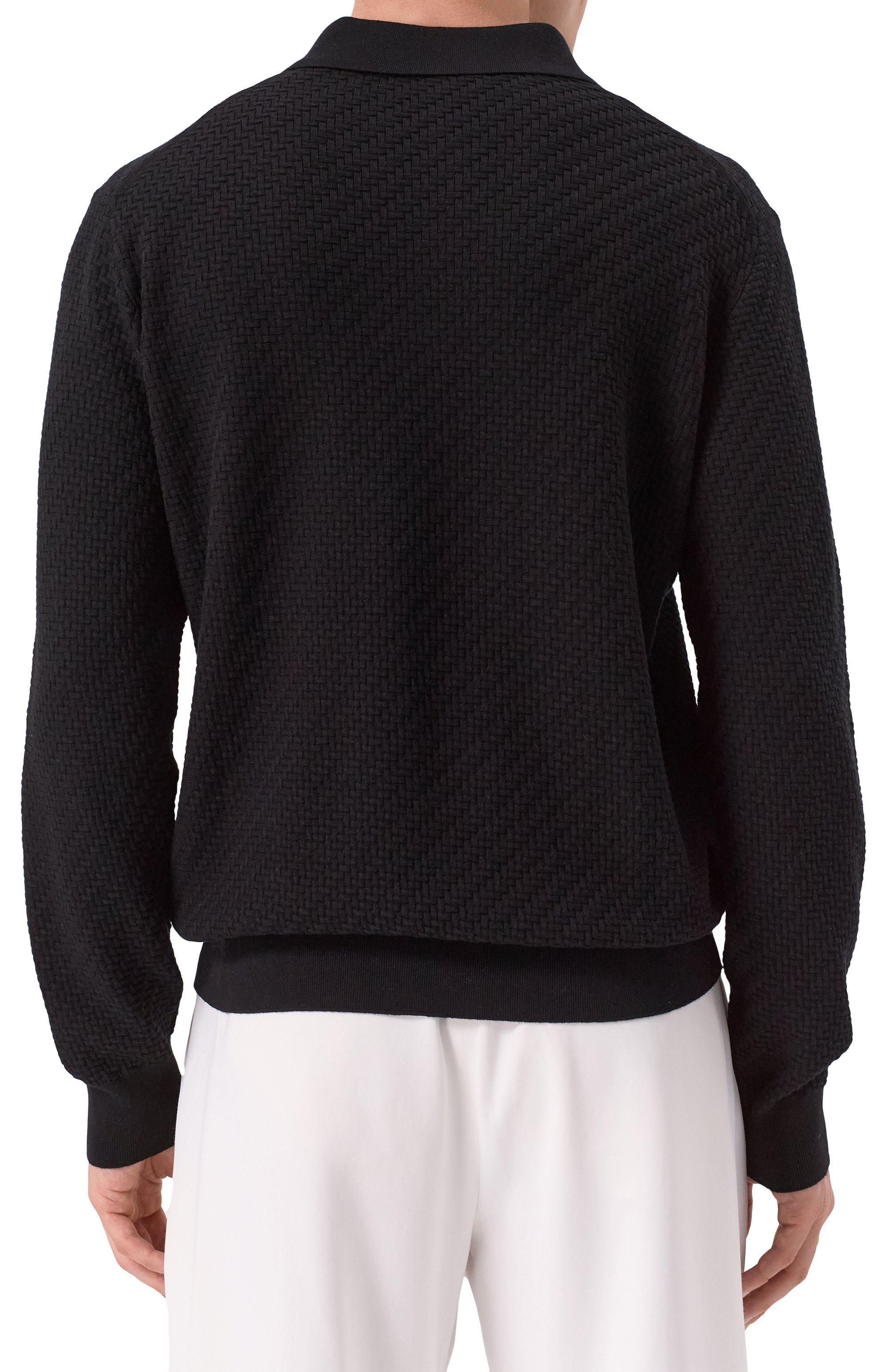 Поло из шелка и хлопка BRIONI, арт. UMR10L/PAK22, фото 4