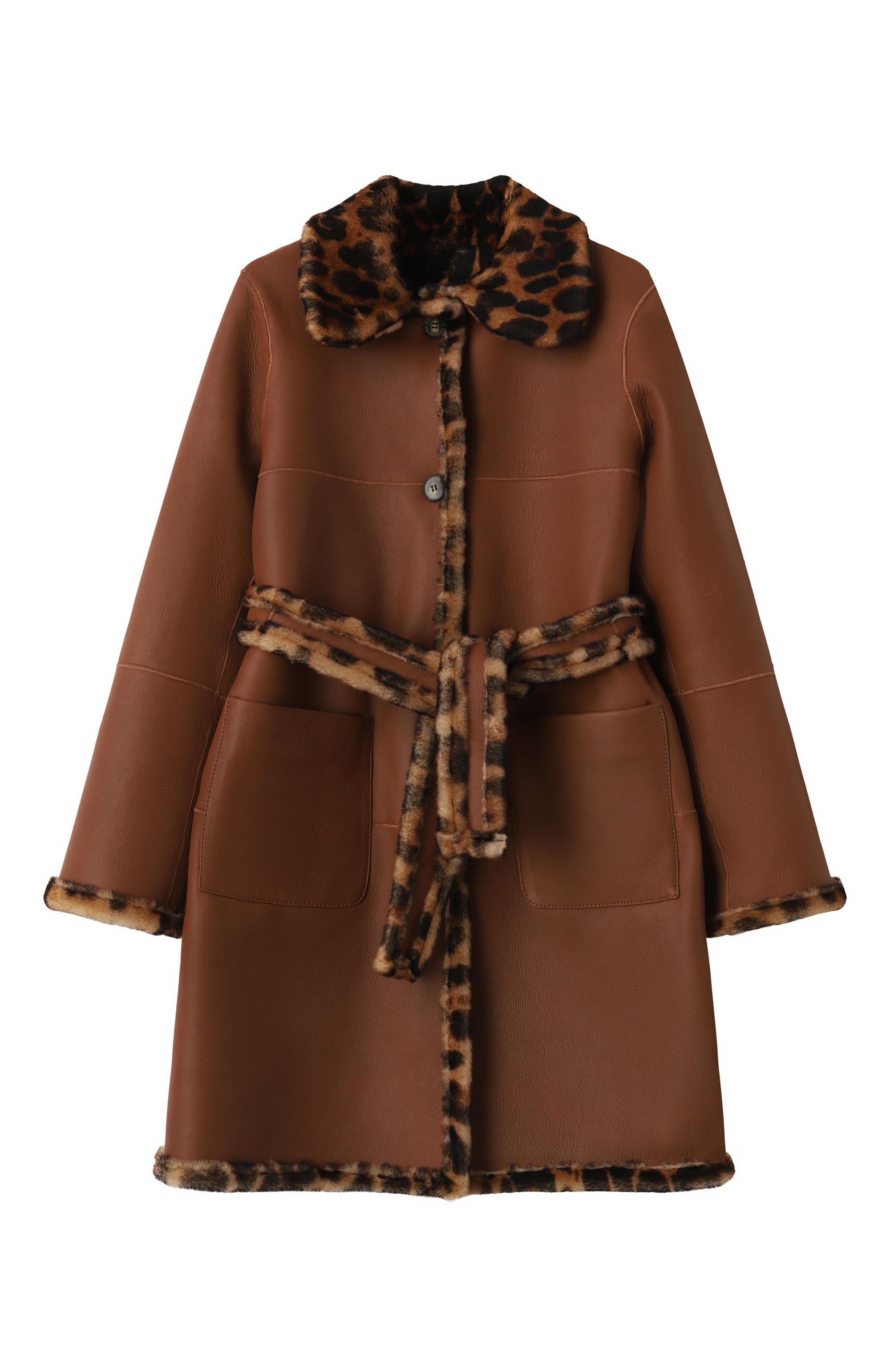 Двусторонняя дубленка из овчины VLASTA MOUNTAIN, арт. ETRUSA-K, фото 4