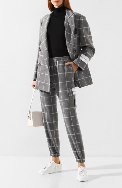 Джоггеры в клетку FORTE DEI MARMI COUTURE, арт. FFW19-1011, фото 2