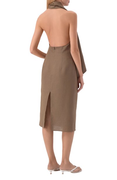 Льняное платье 12 STOREEZ, арт. 137506, фото 3