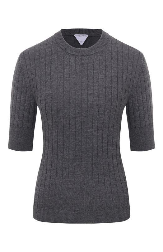 Шерстяной пуловер Bottega Veneta 835467/V5L70 Серый 835467/V5L70