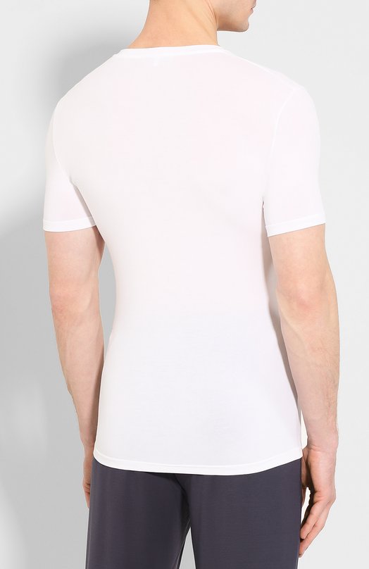 Футболка Zegna N2M800020 Белый  N2M800020 Фото 4
