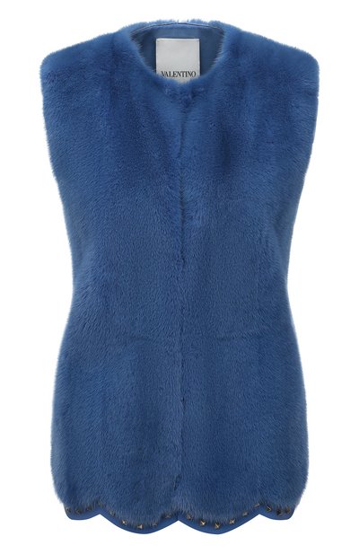 Женский жилет из меха норки VALENTINO, арт. UF3FCA101DF