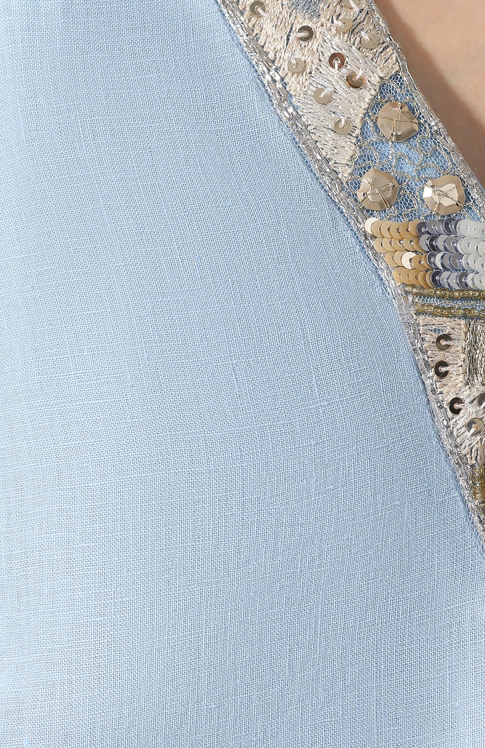 Льняная блузка 120% LINO, арт. R0W1357/B317/S02, фото 5