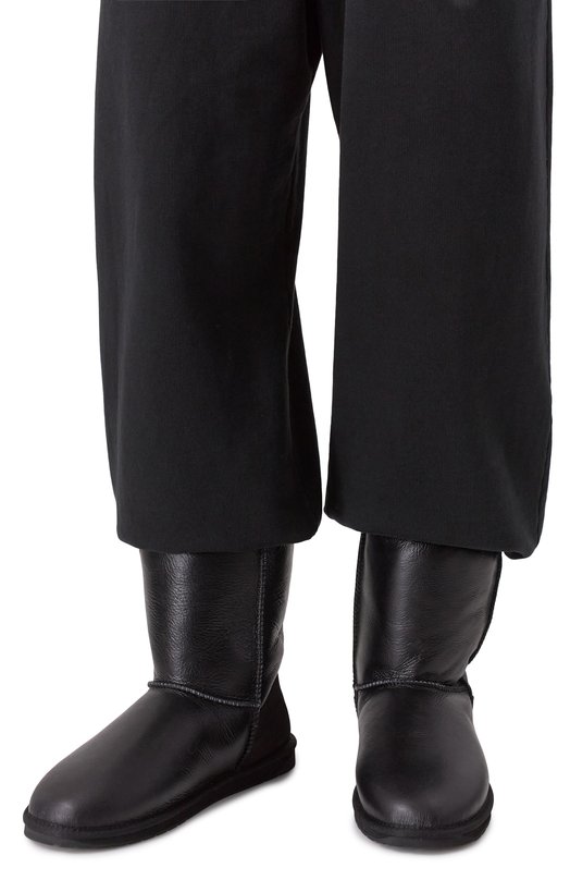 Кожаные угги Townsend Lo EMU Australia M10715 Чёрный  M10715 Фото 3