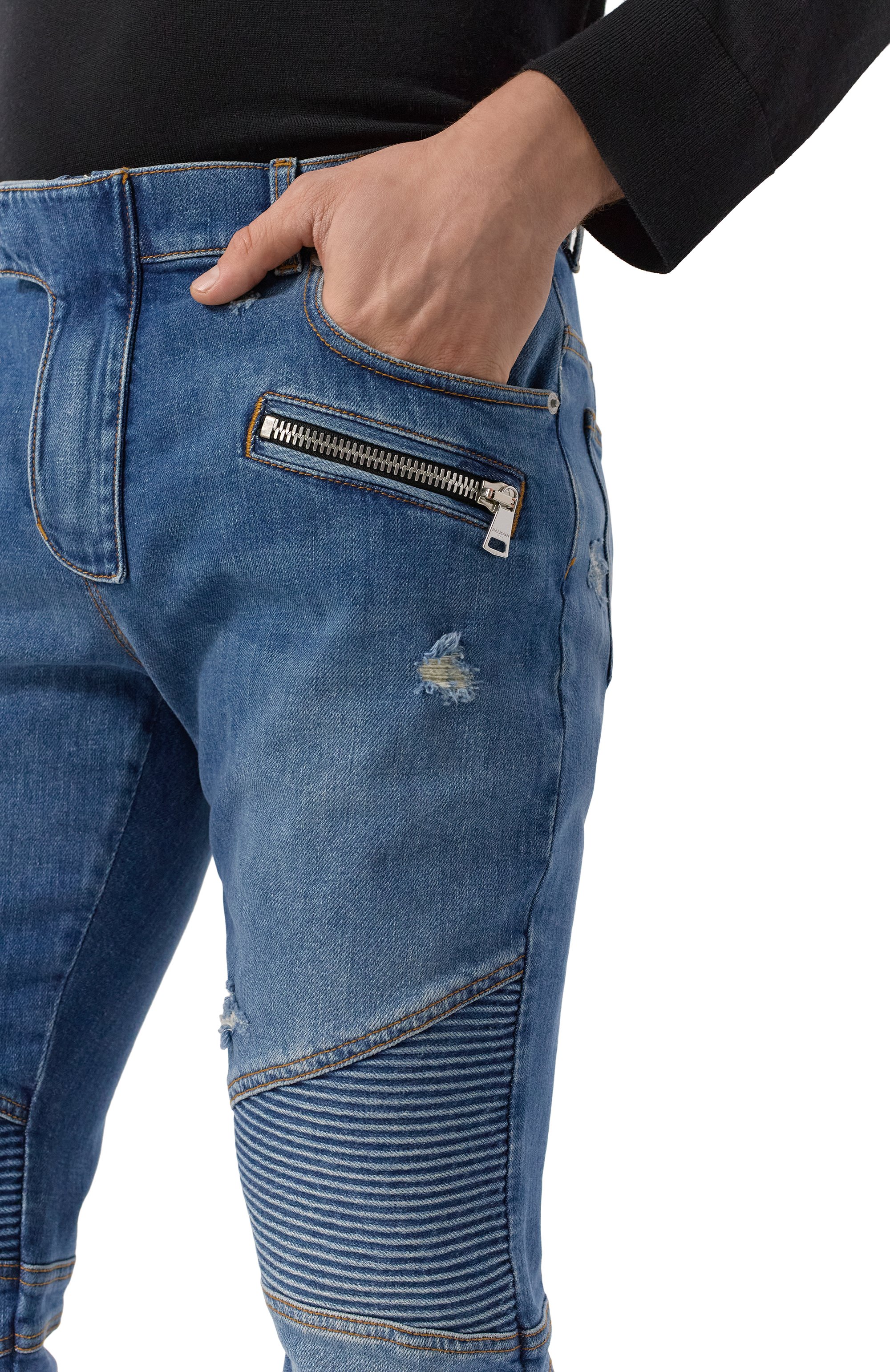 Джинсы BALMAIN, арт. DH1MG009/DE57, фото 5