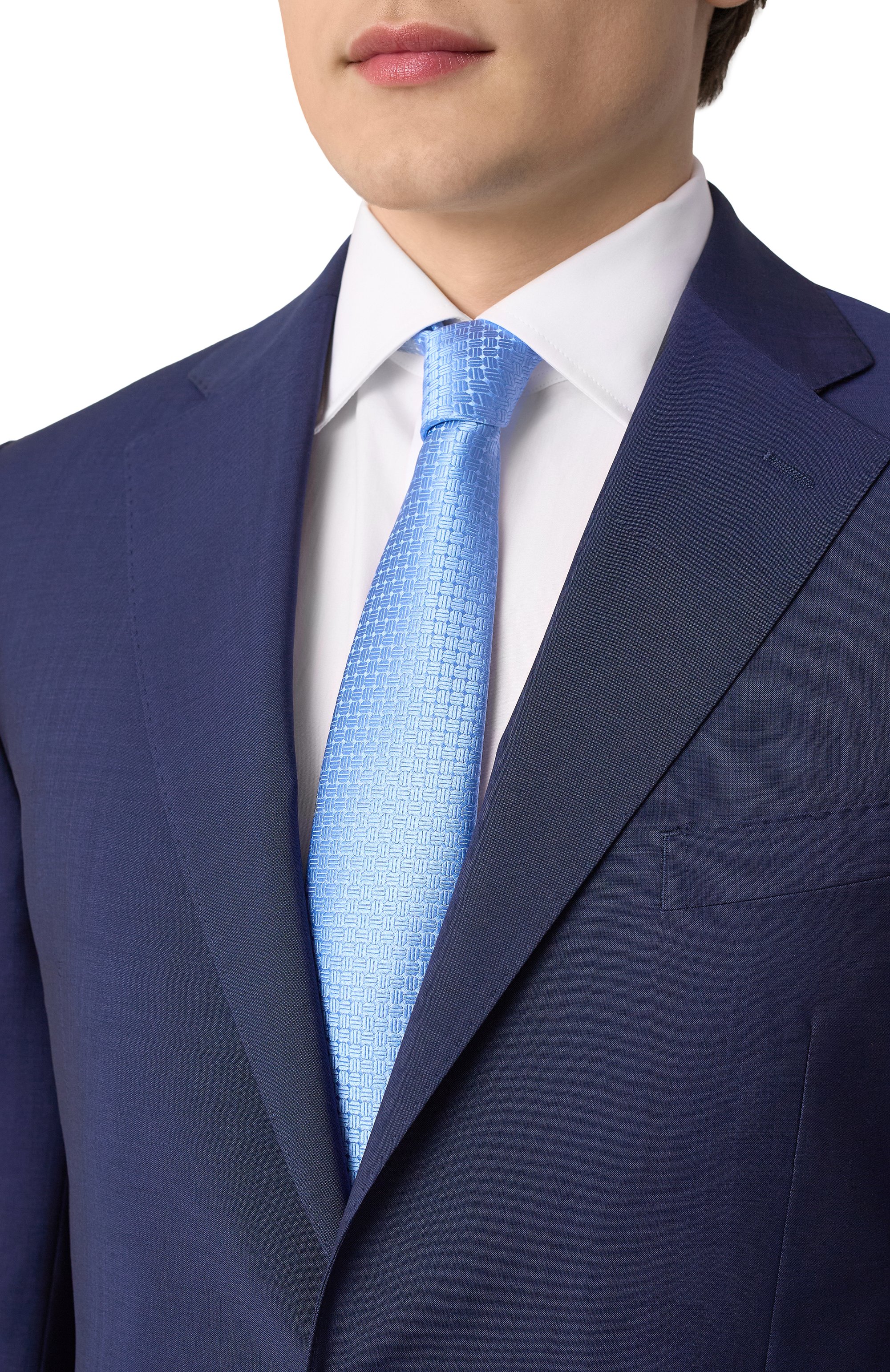 Шелковый галстук KITON, арт. UCRVKLC03L1401, фото 2