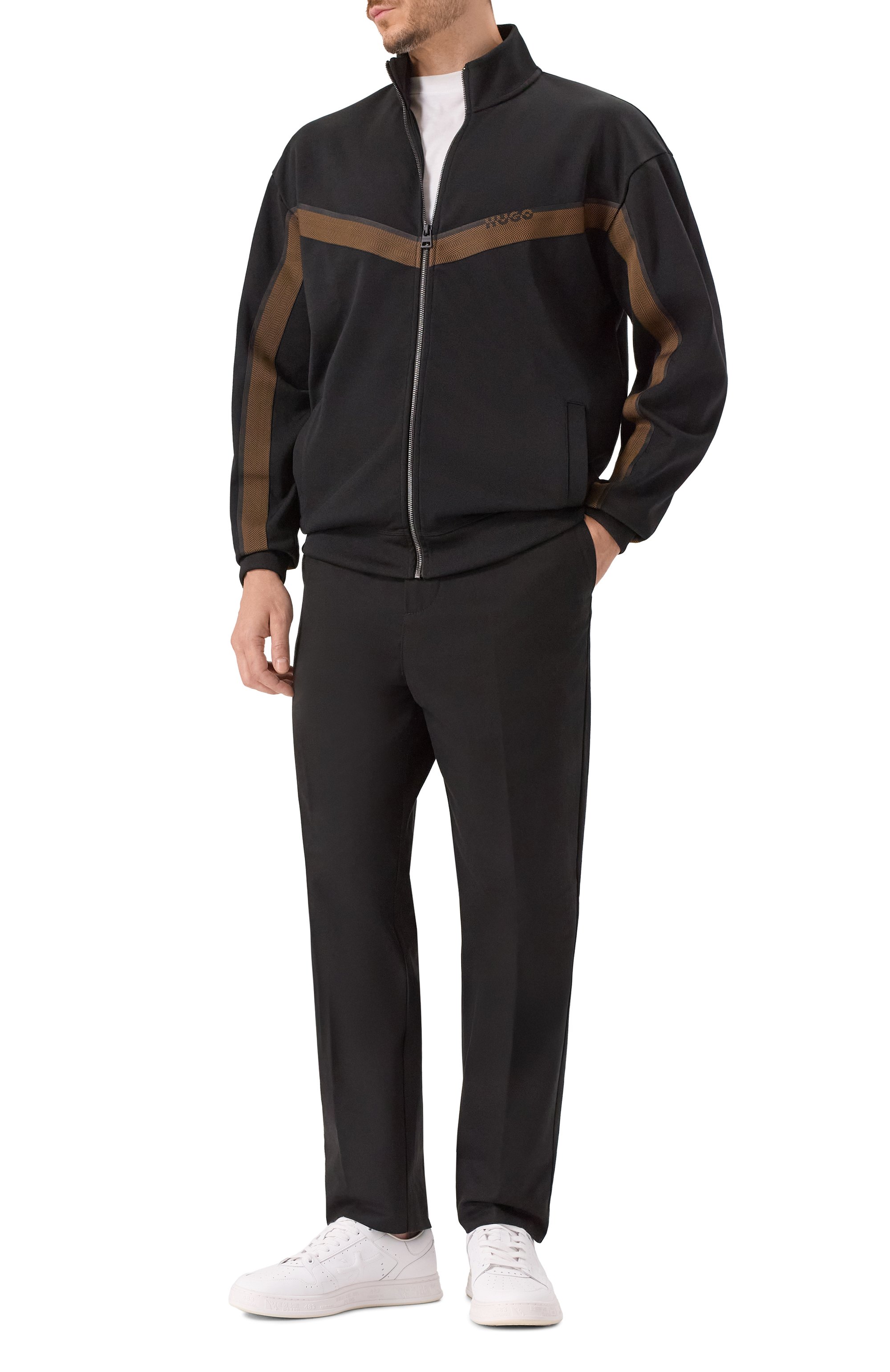 Хлопковые брюки HUGO, арт. 50541394, фото 2