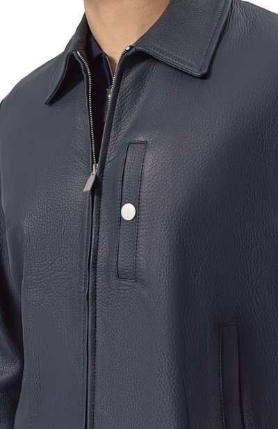 Кожаный бомбер JACOB COHEN, арт. JUE_H0103 080 D1390 RW, фото 5