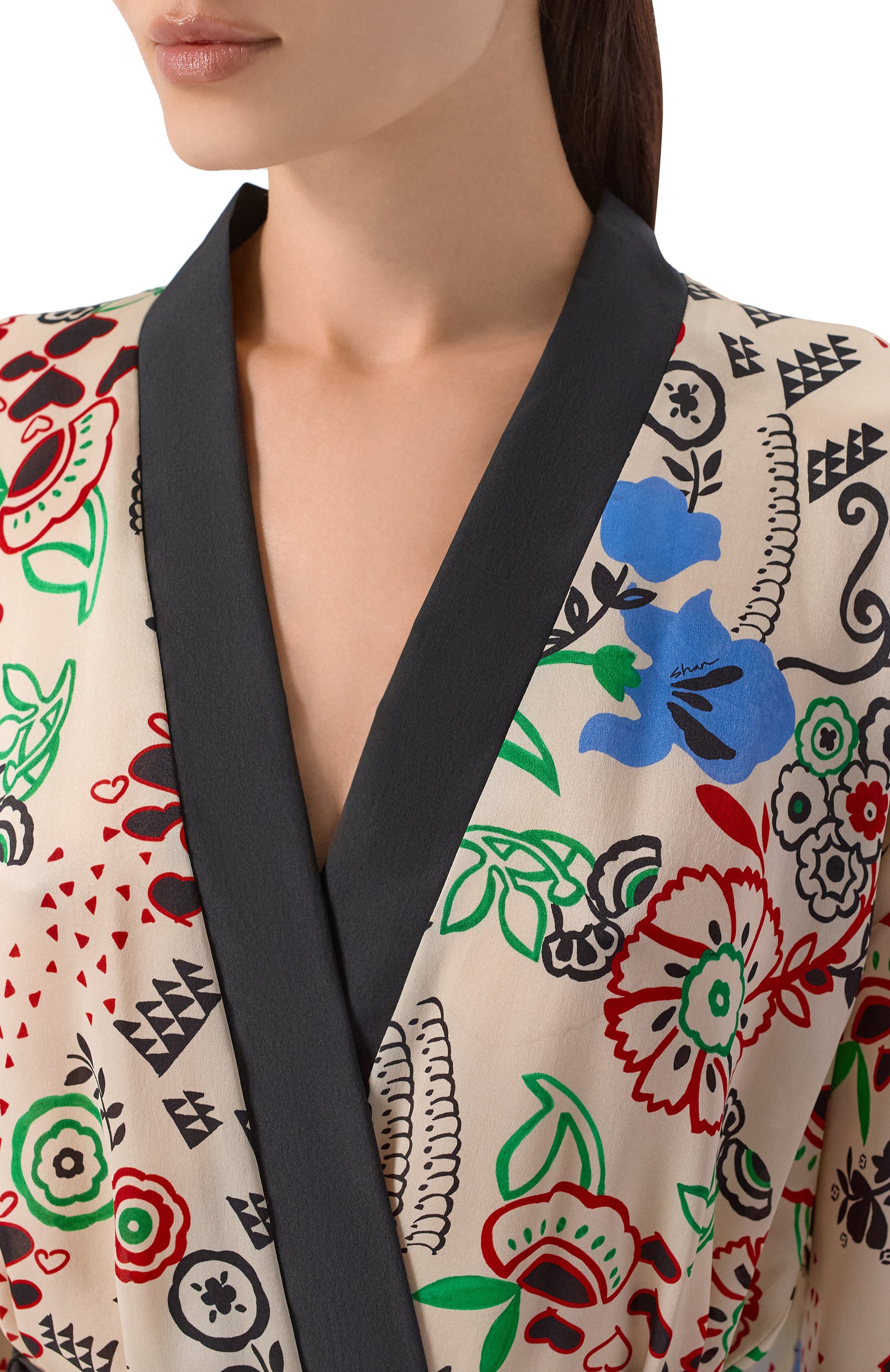 Шелковая туника SHAN, арт. 42611-85, фото 5