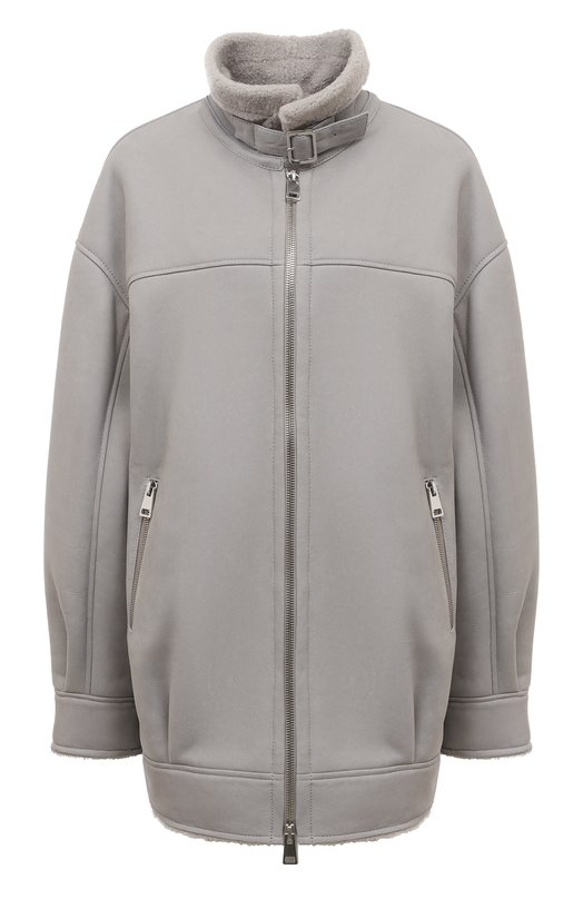 Дубленка из овчины Maslov BM100 Серый BM100