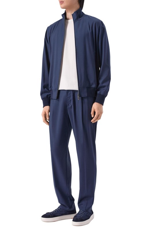 Шерстяная толстовка Capobianco 20M463.UN00._001 Синий  20M463.UN00._001 Фото 2