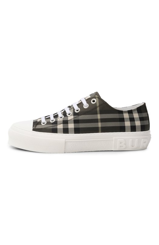 Текстильные кеды Burberry 8118854 Зелёный  8118854 Фото 3