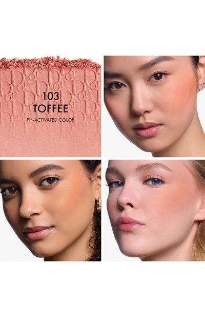 Румяна для лица dior backstage rosy glow, оттенок 103 ириска (4,5g) DIOR, арт. E000000577, фото 3