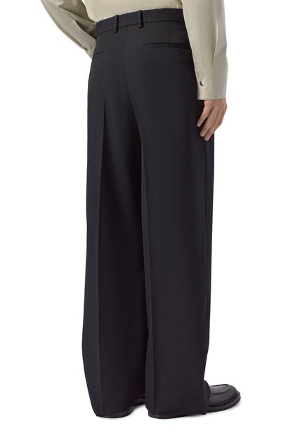 Шерстяные брюки JIL SANDER черного цвета по цене 156000 руб., арт. J61KA0064/J40002, фото 4 Шерстяные брюки JIL SANDER, арт. J61KA0064/J40002, фото 4