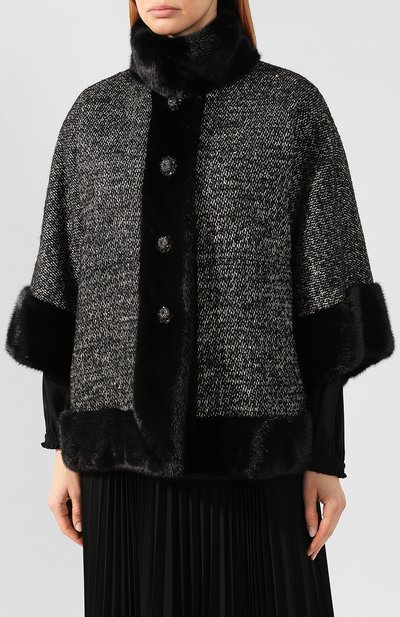 Пальто с меховой подкладкой DOLCE & GABBANA, арт. I2048Z/FUMU2, фото 3