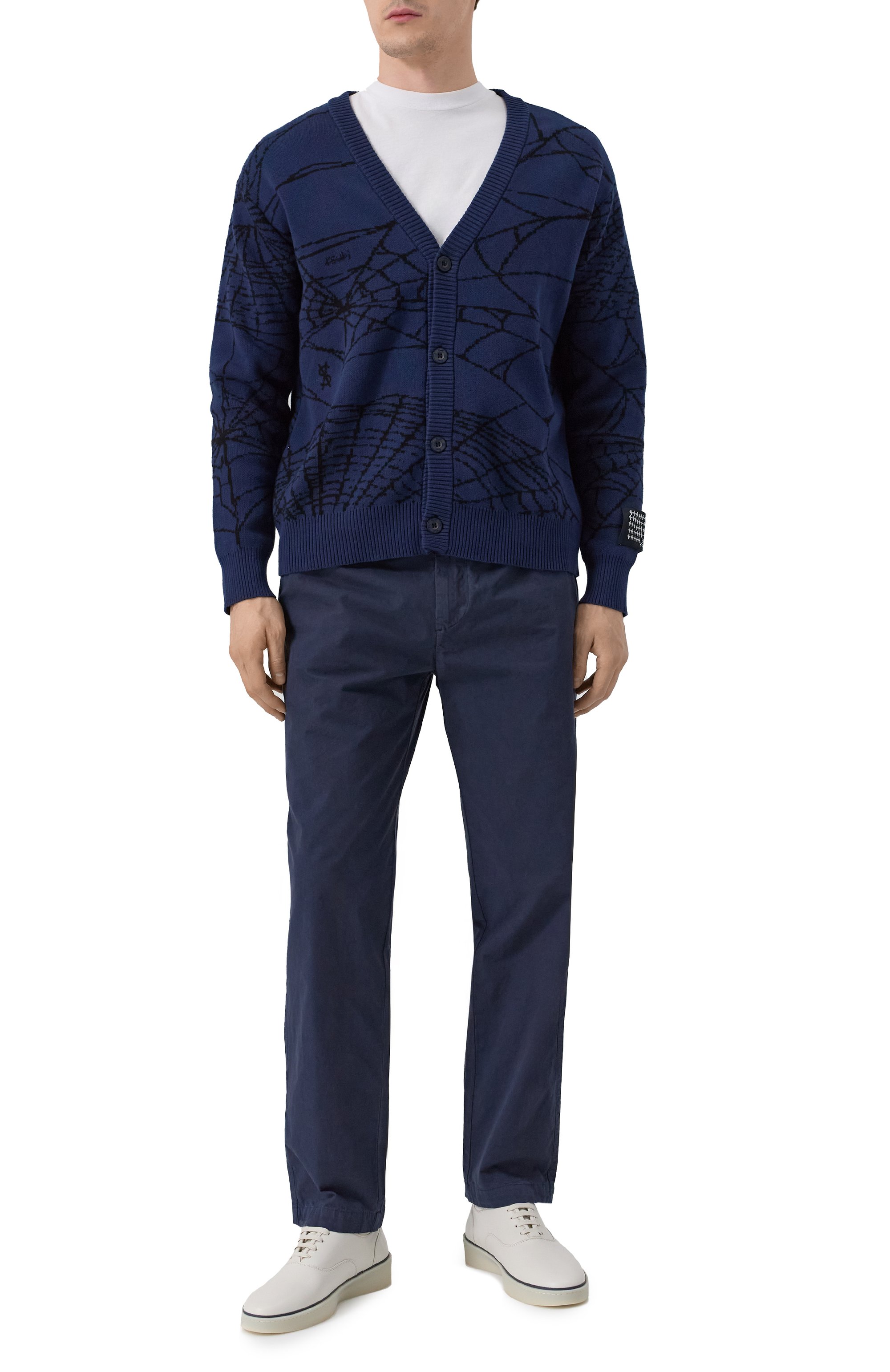 Хлопковые брюки C.P. COMPANY, арт. 18CMPA113A006475G, фото 2